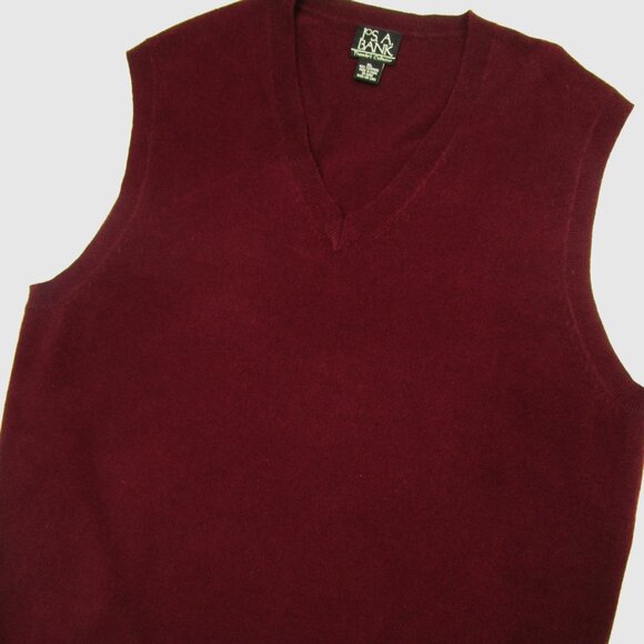 Mens CASHMERE V Neck Vest Grandpa Sweater Luxury - Picture 9 of 9